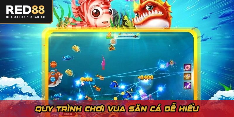 Quy trình chơi Vua Săn Cá dễ hiểu